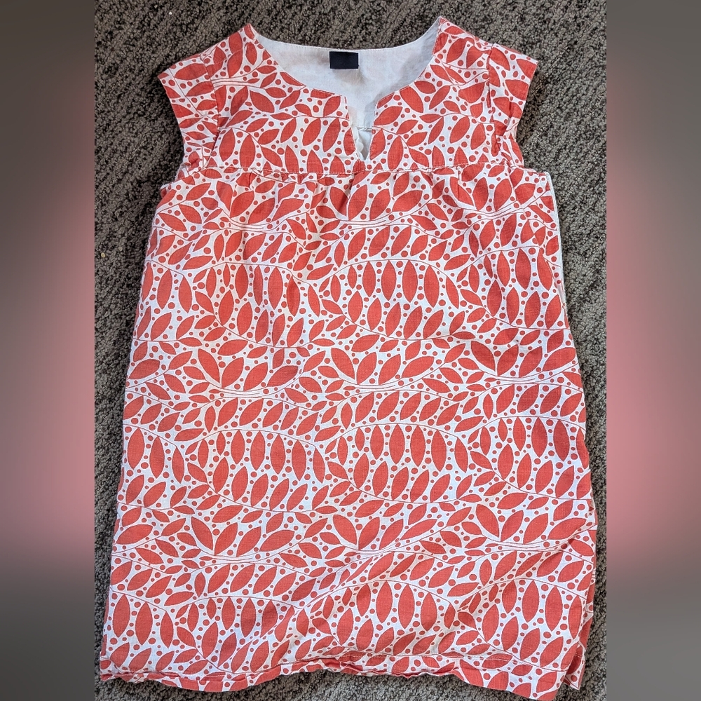 GAP Kids Casual Dress - Coral and White